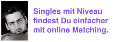 Partnervermittlung für akademiker und singles mit niveau